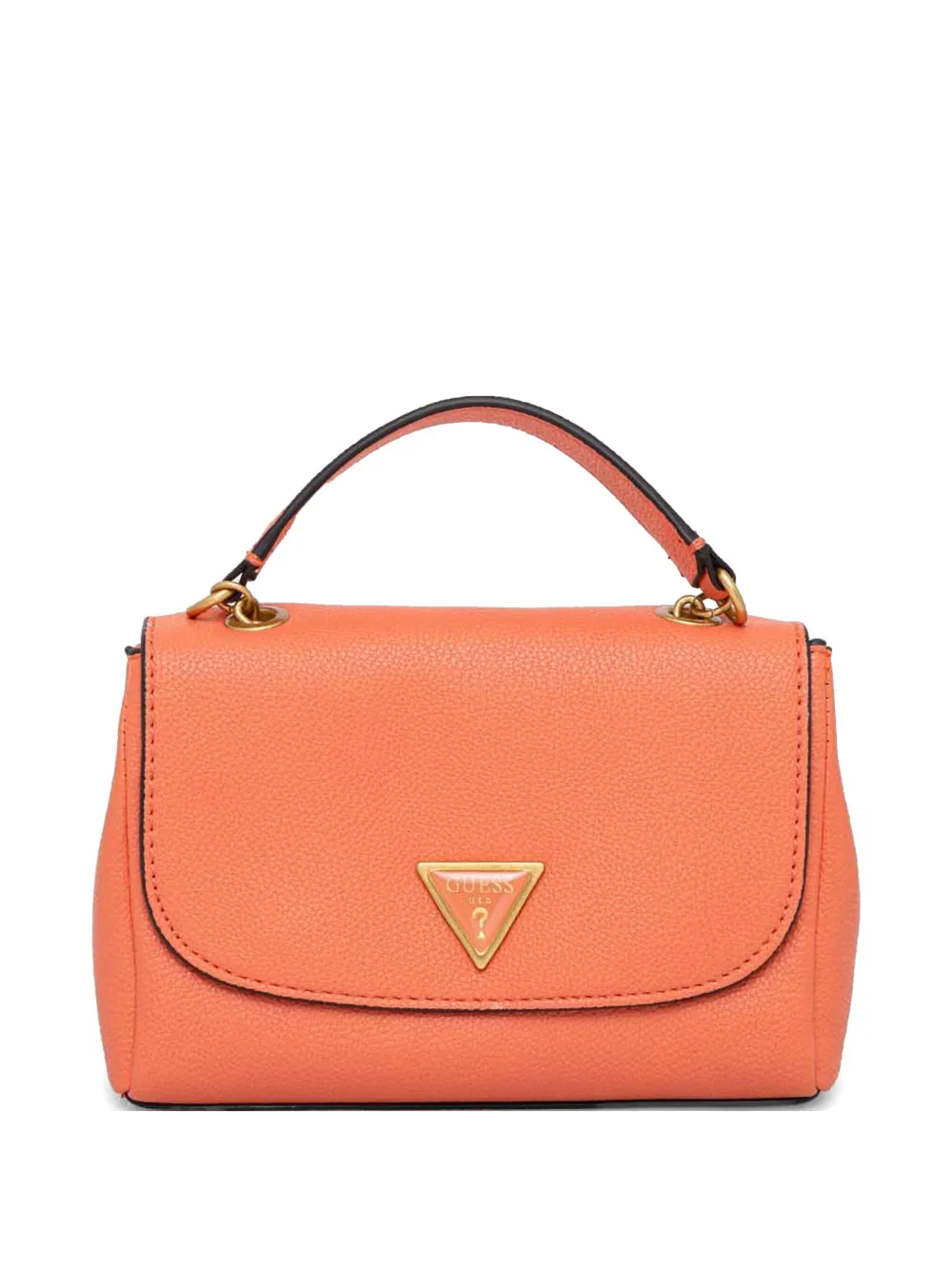 GUESS USA logo-plaque shoulder bag | Orange | Image 1