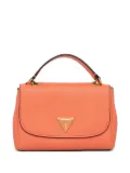 GUESS USA logo-plaque shoulder bag - Orange