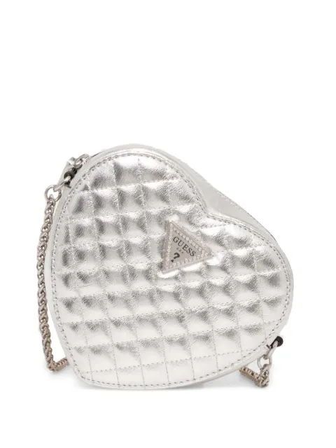 GUESS USA bolsa crossbody con placa del logo