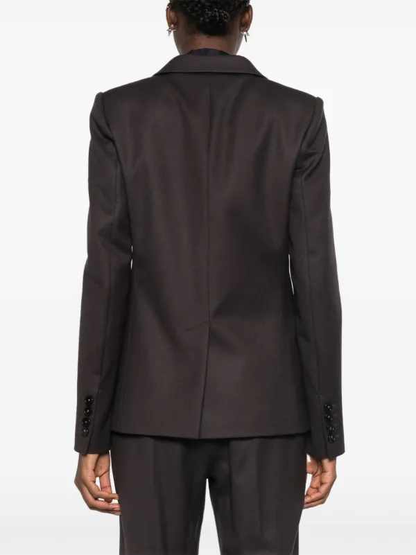 【関税&送料込】Stella Mccartney Single-Breasted Jacket In B Stella McCartney single-breasted Wool Blazer | Brown | FARFETCH