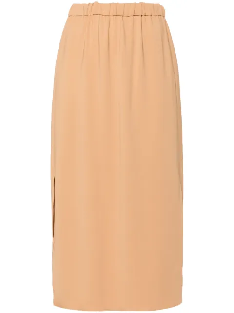 Forte Forte elasticated-waistband midi skirt