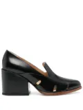 Gabriela Hearst Eliza 75mm leather pumps - Black