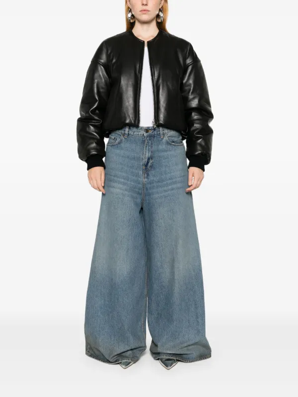 デニム・ジーパン HAIKURE 'Big Bethany' jeans HAIKURE/ハイクル】BIG BETHANY INTENSE BLUE ASIAN FITワイド