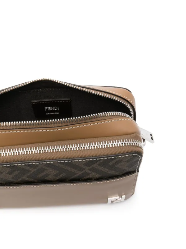 FENDI 'Camera Case Organizer Squared FF' Crossbody Bag | Brown