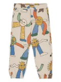 Stella McCartney Kids Space-print track pants - Neutrals