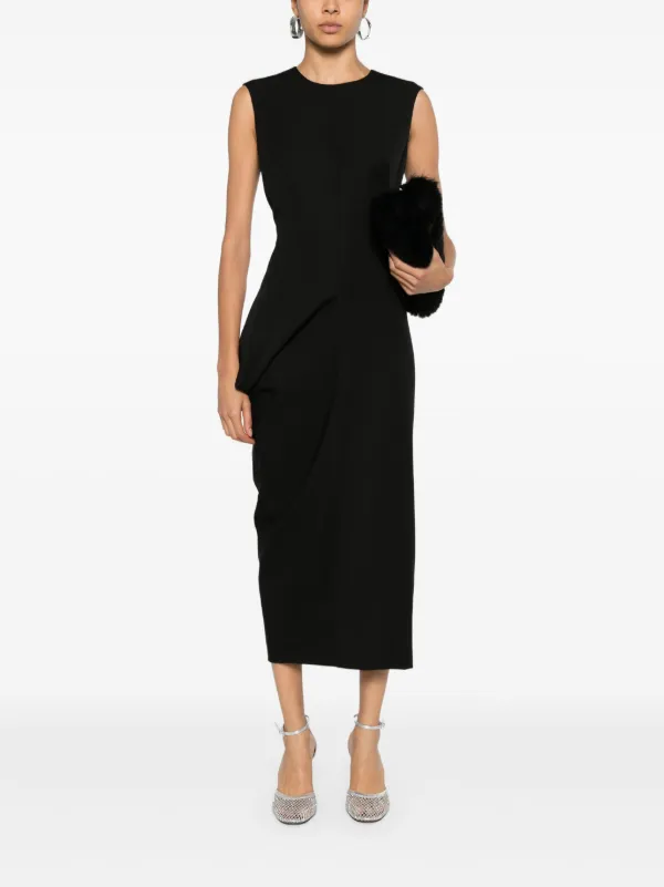 Alexander mcqueen black dress online