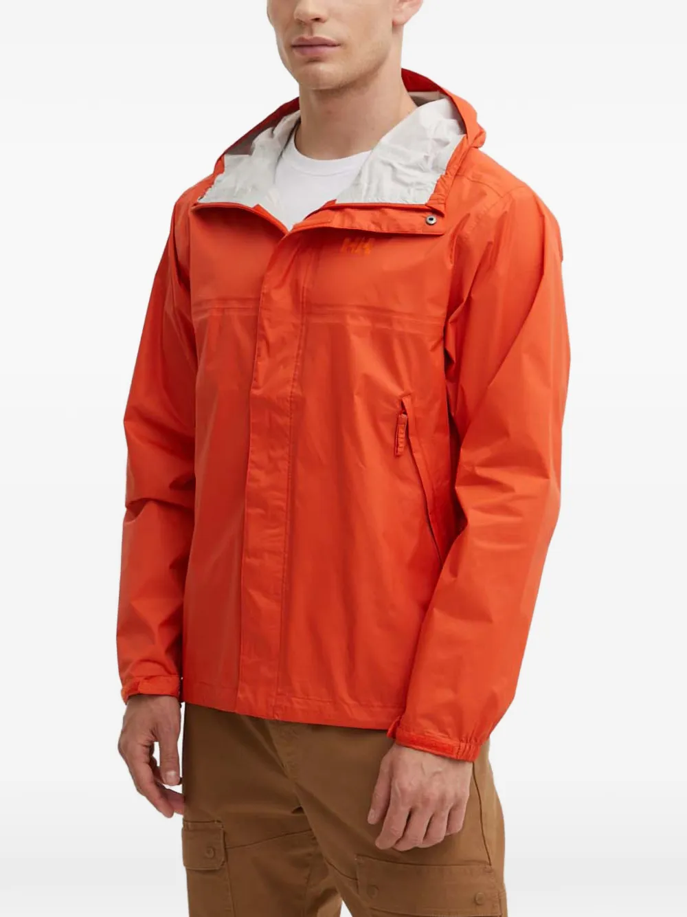 Helly Hansen chaqueta liviana con capucha | naranja | Image 1