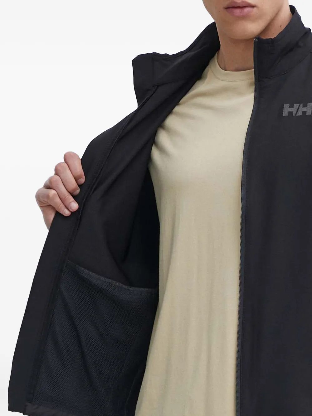 Helly Hansen Jack met ritssluiting Zwart