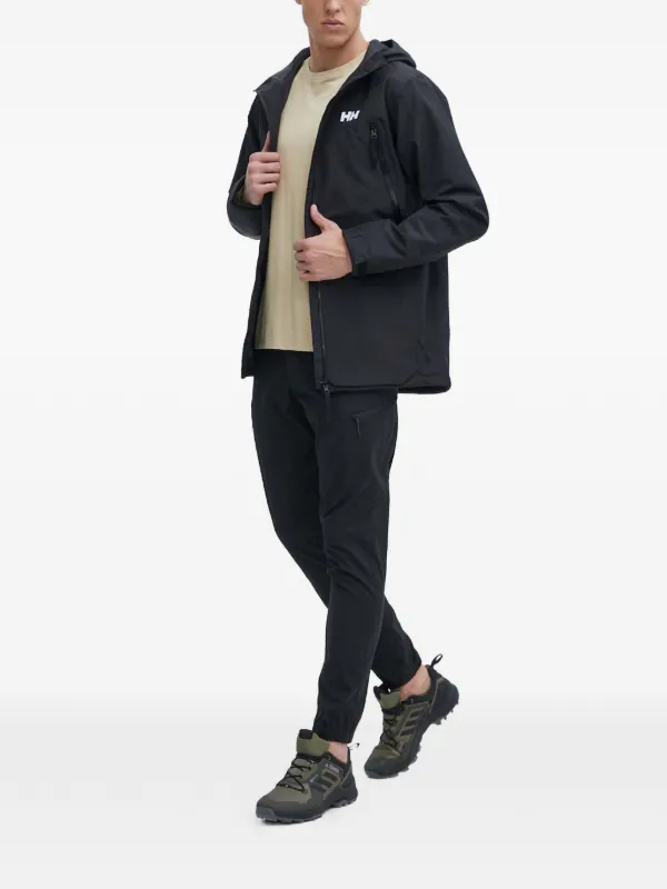 Helly Hansen Jaqueta Leve Com Zíper e Capuz | Preto | FARFETCH BR