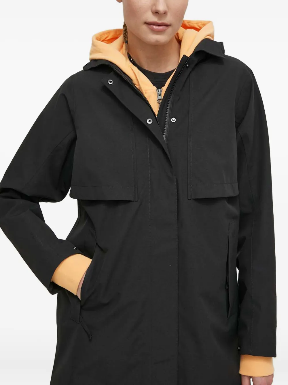 Helly Hansen Lilja jack met capuchon Zwart
