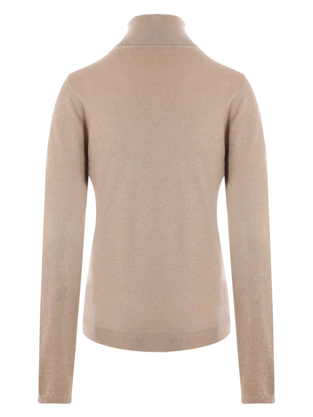 Brunello Cucinelli Sparkling cashmere-silk blend jumper - Beige