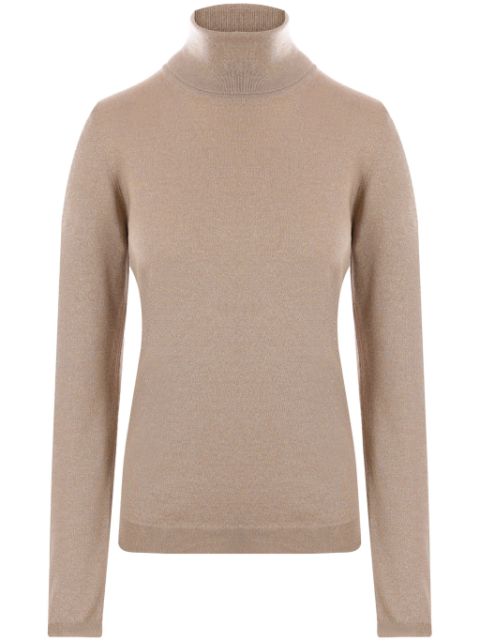 Brunello Cucinelli Sparkling cashmere-silk blend jumper Women