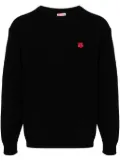 Kenzo crew-neck wool jumper - Black