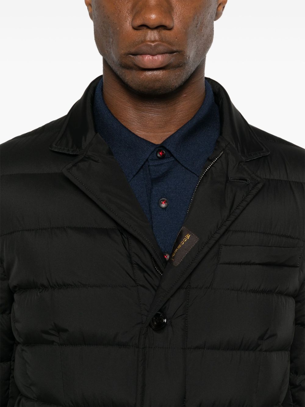 Shop Moorer Zavyer S3 Puffer Jacket In Schwarz