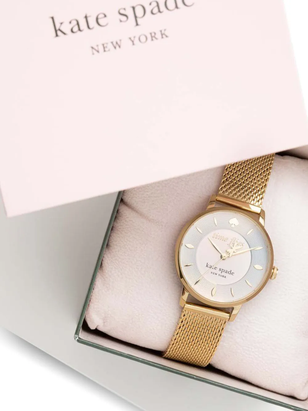 Kate Spade Metro 34mm In Gold