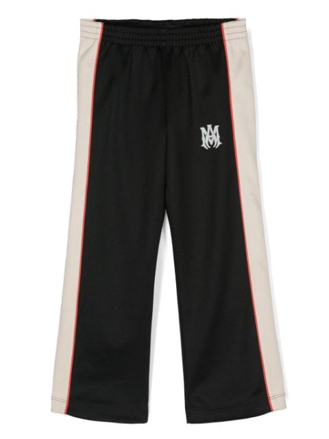 AMIRI KIDS logo-appliqué straight track pants