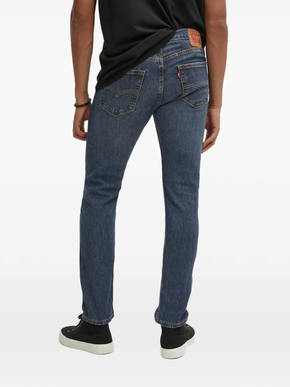 Levi's Jeans met riemlussen Blauw