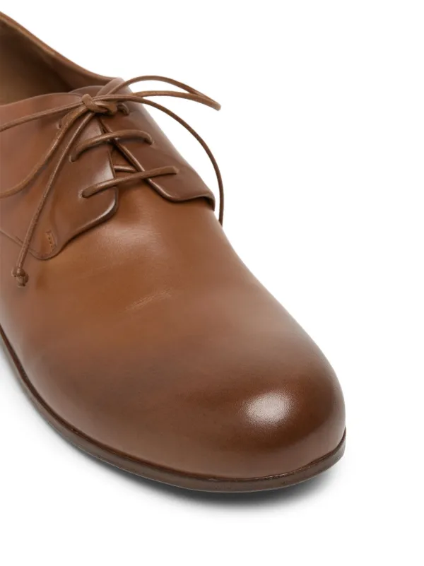 Marsèll Zucca Media Leather Derby Shoes | Brown | FARFETCH
