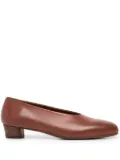 Marsèll round-toe leather pumps - Brown