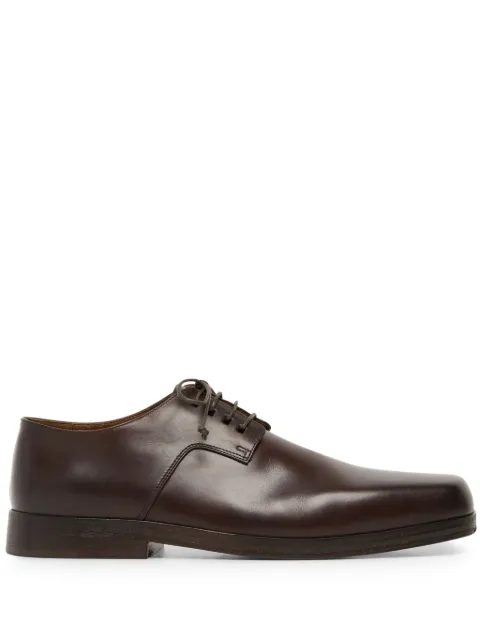 Marsèll zapatos derby con puntera cuadrada