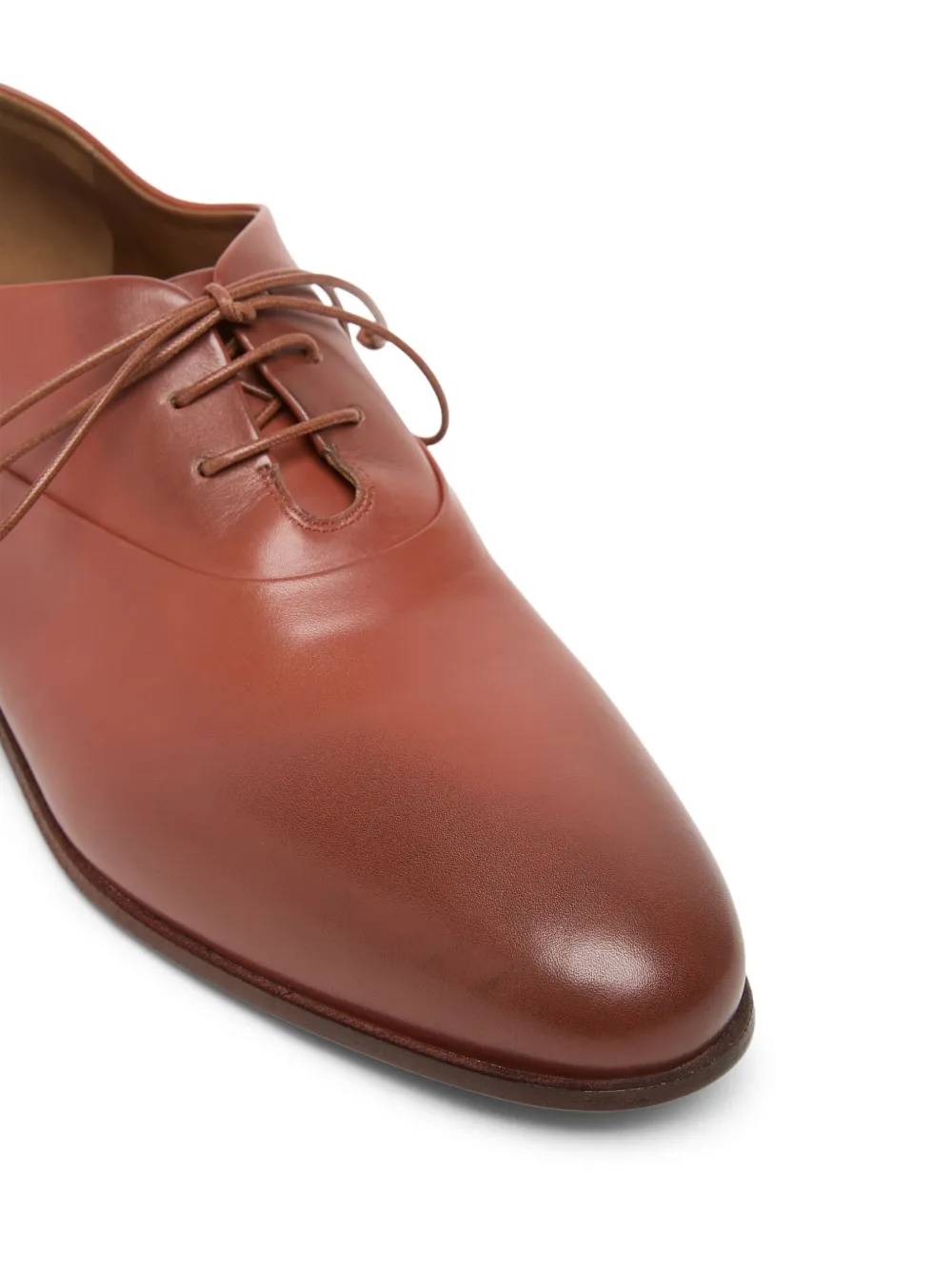 Marsèll ombré-effect leather oxford shoes Brown