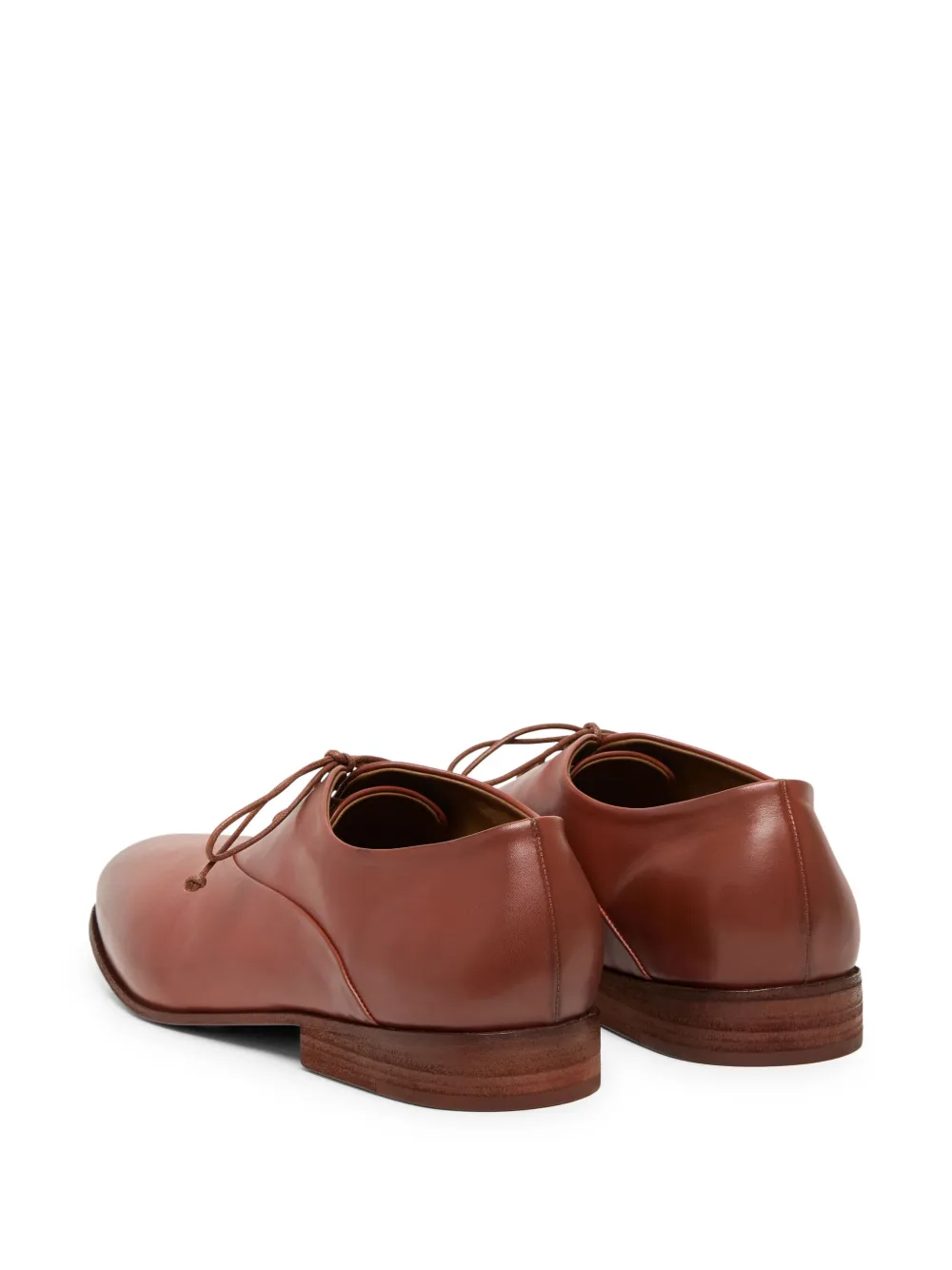 Marsèll ombré-effect leather oxford shoes Brown
