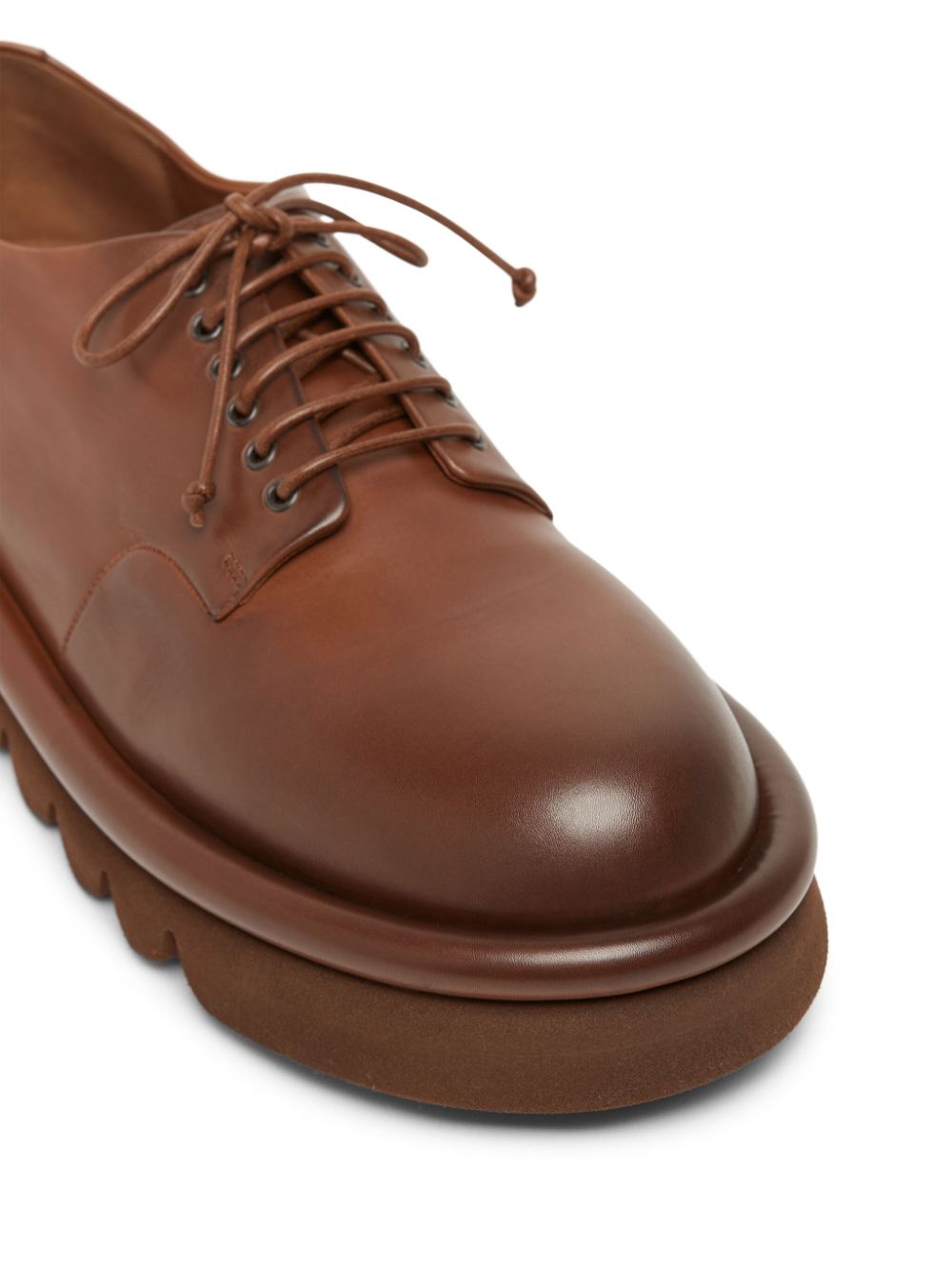 Marsèll Chunky leren derby schoenen Bruin