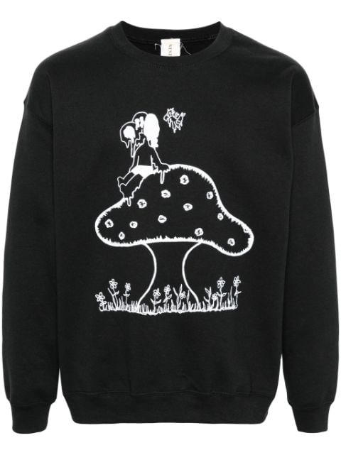 WESTFALL mushroom-print sweatshirt