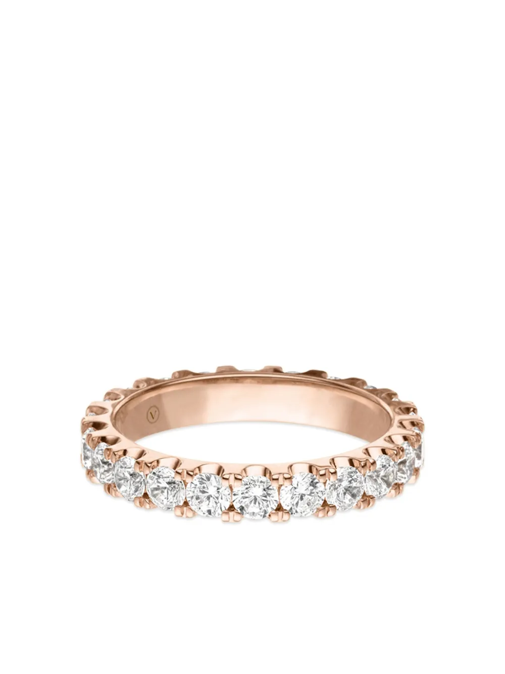 18k rose gold Diamond Memory Ring