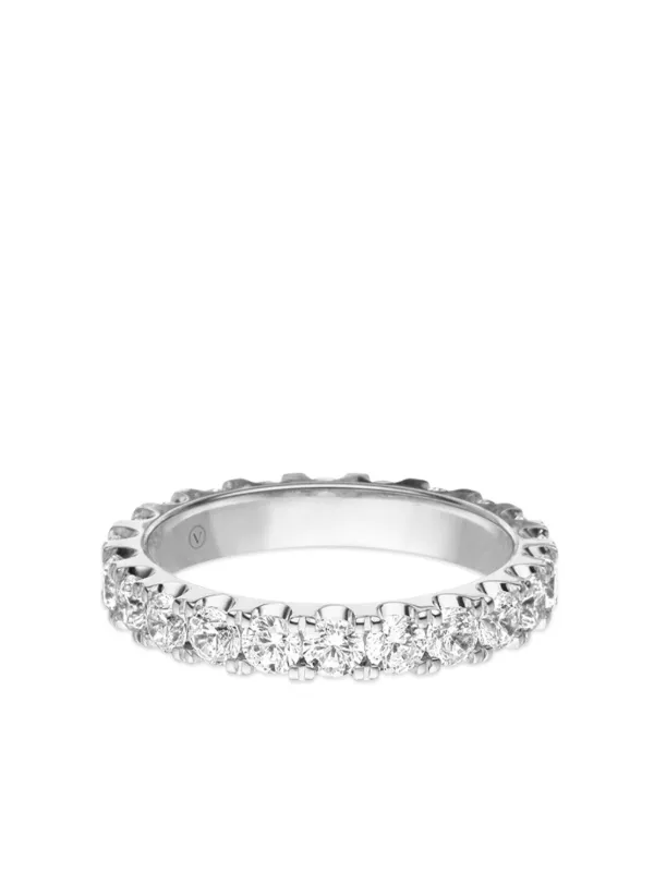 VEYNOU 18k White Gold Memory Diamond Ring White