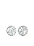 VEYNOU 14kt white gold Kate diamond stud earrings - Silver