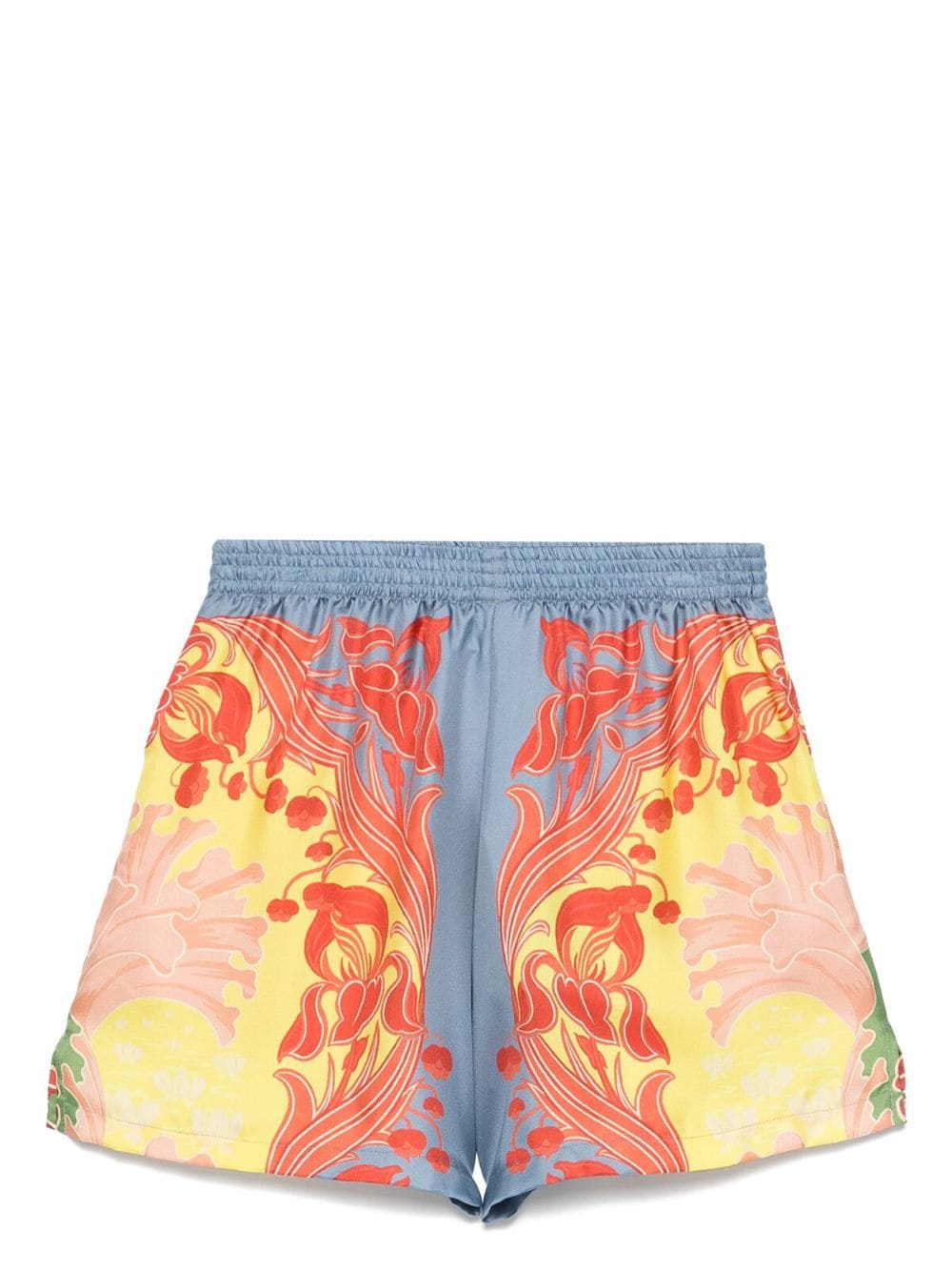 ETRO Shorts met Summer-print - Rood