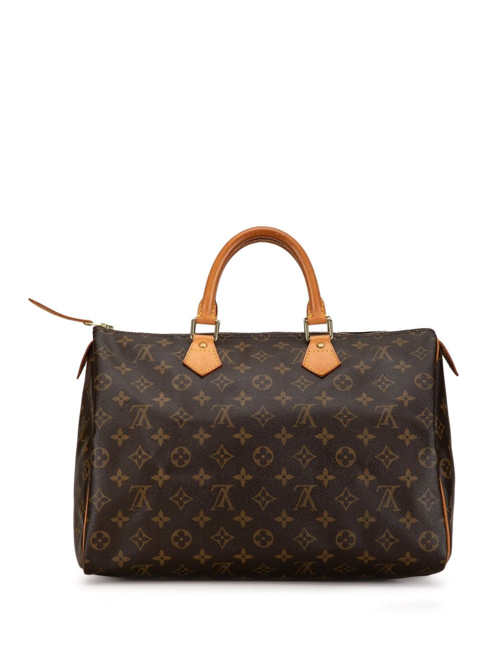 Louis Vuitton Pre-Owned 2001 Speedy 35 Boston tas met monogram - Bruin