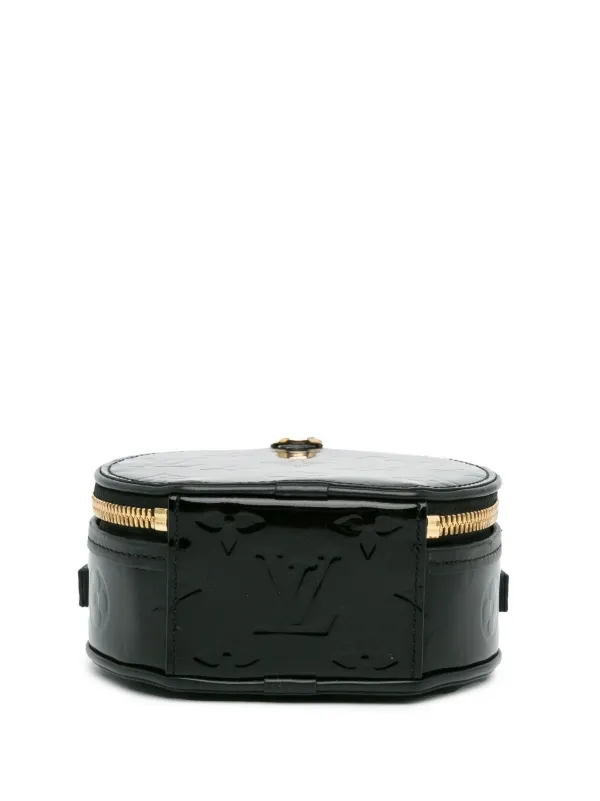 Louis vuitton black round bag hotsell