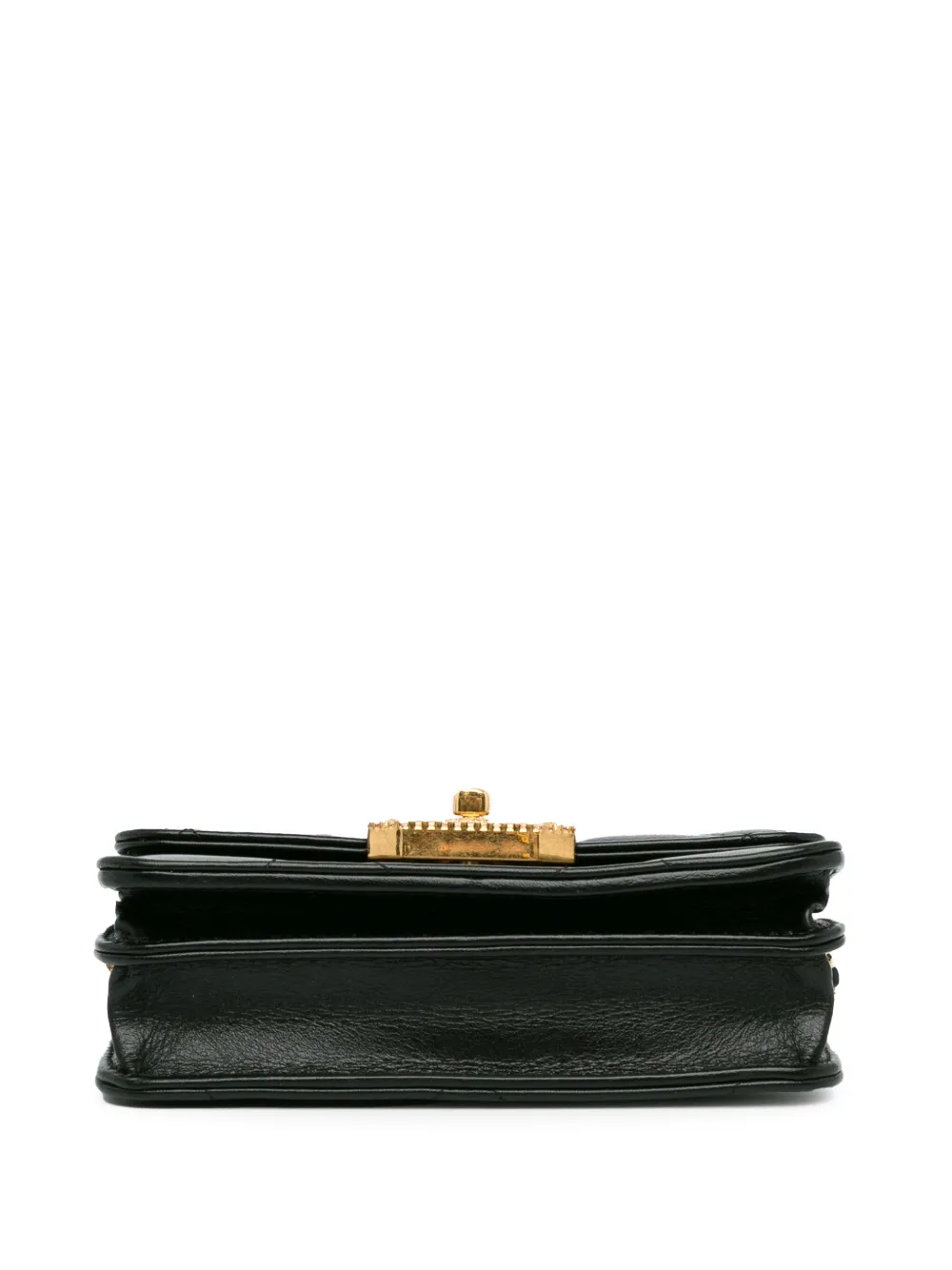 2021-2023 Quilted Calfskin Strass Clutch With Chain Flap Crossbody Bag