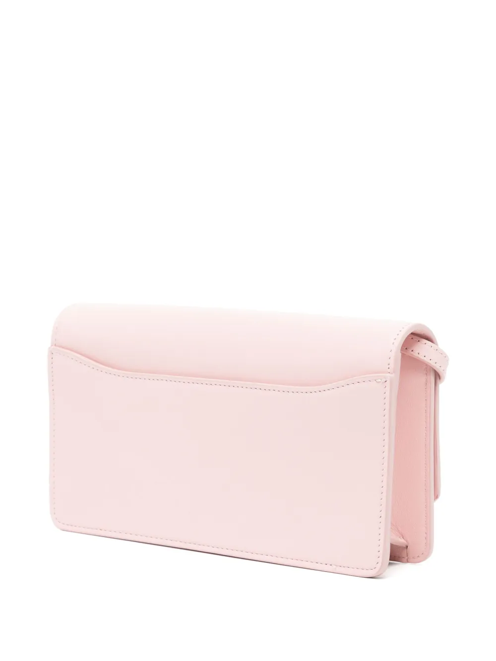 Fiorucci Melted leren crossbodytas - Roze