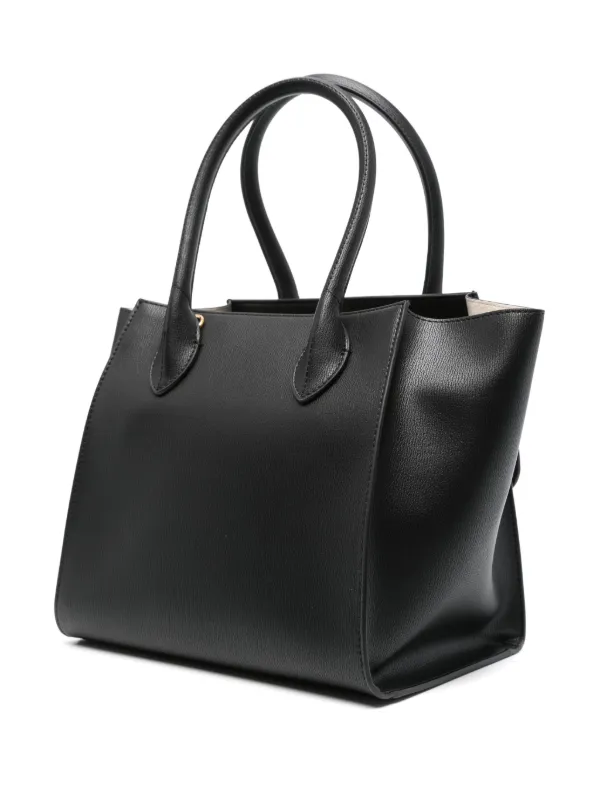 Moschino ロコフレトオフントッフショルタハック 【関税込】 Love Moschino logo-lettering Tote Bag | Black | FARFETCH