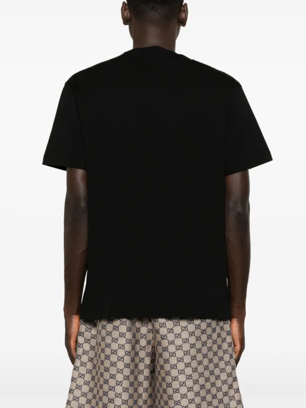 GUCCI GGパターン ブラック 半袖Tシャツ GUCCI グッチ ブラック