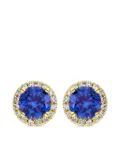 VEYNOU 14kt yellow gold Ava sapphire stud earrings
