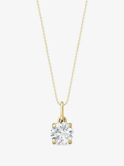 VEYNOU 14kt yellow gold Ella diamond necklace