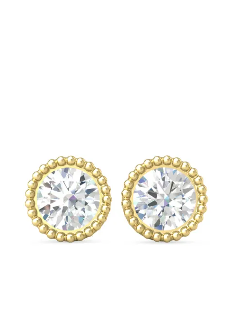 VEYNOU 14kt yellow gold Kate diamond earrings
