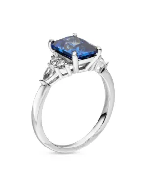 H.P.FRANCE/Gem Kingdom*4連リング*指輪*925 Amazon | [Gem Stone King] 6.13カラット シンセティック
