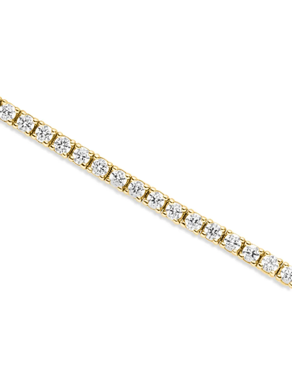 VEYNOU 18kt recycled yellow gold diamond Tennis bracelet | Men | Image 2