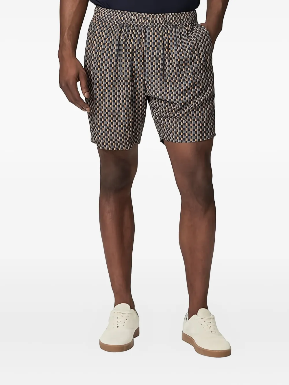 PAIGE Sanda patterned short | Blau | Image 1