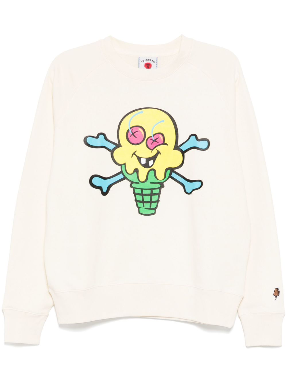 graphic-print sweatshirt