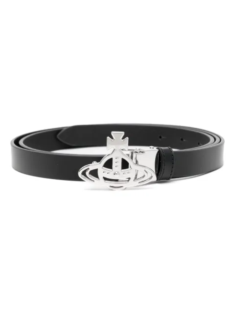 Vivienne Westwood small line orb buckle belt