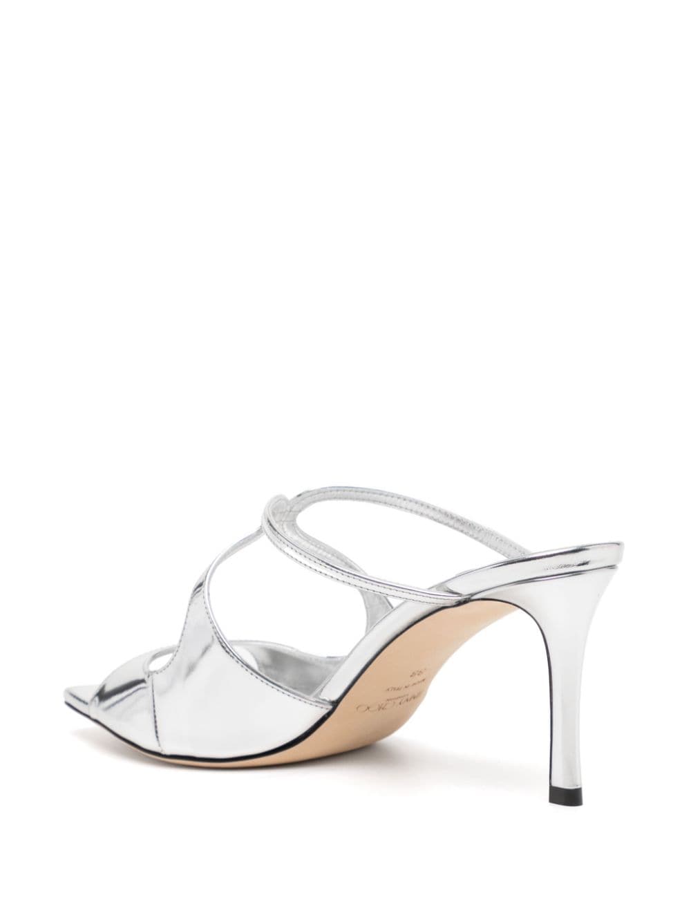 Jimmy Choo Anise 75mm sandals Silver