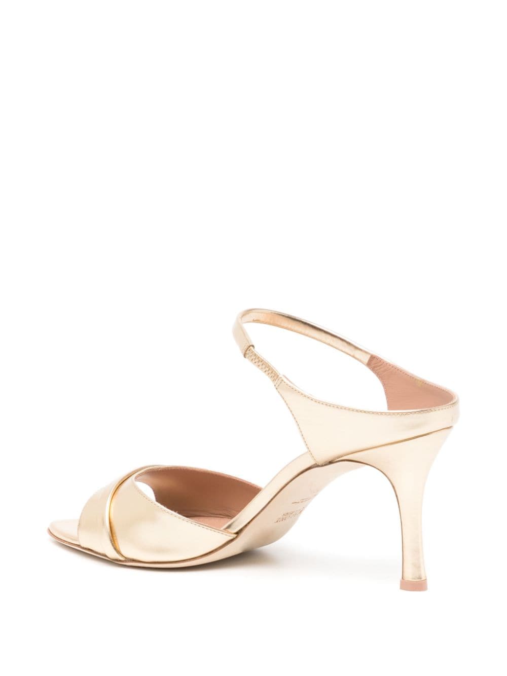 Shop Malone Souliers Una 80mm Heeled Sandals In Gold