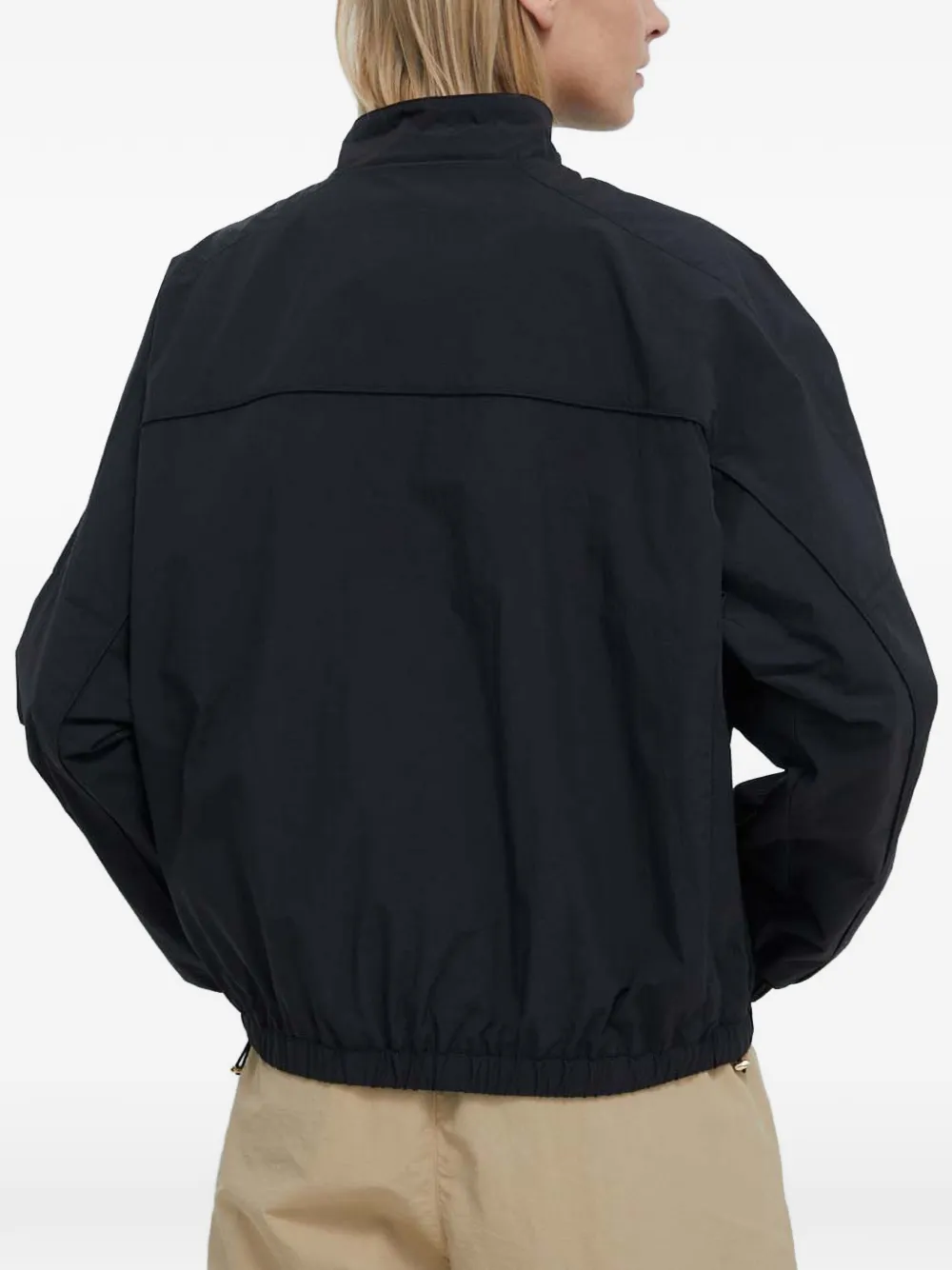  P.e Nation Zip Bomber Jacket - Black 