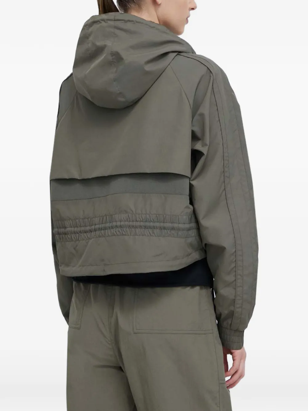  P.e Nation Hooded Zip Jacket - Green 